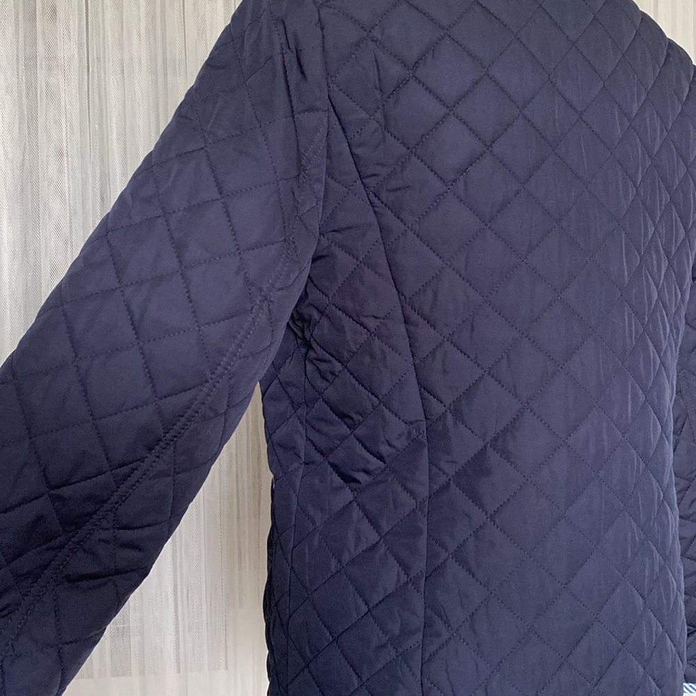 Talbots diamond quilted lightweight jacket! Brand new without tag! Boxy! Size XS - Picture 13 of 17